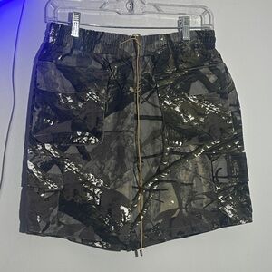 Women's Camouflage Cargo Shorts